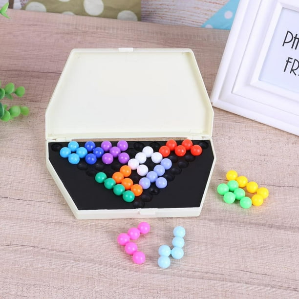 Pyramid Wisdom Bead Game Toys Educational Children Intelligent Logic Puzzle